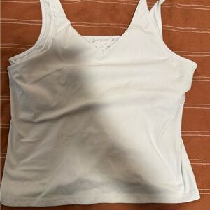 White Women's Tank Top